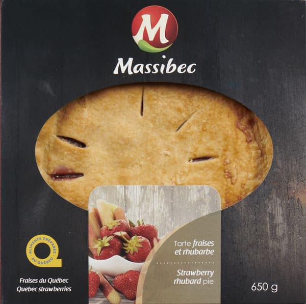 Tarte fraises et rhubarbe
